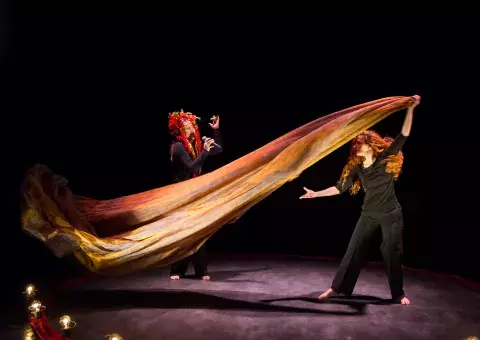 Spectacle Les bleuets dans les yeux © Frédéric Schadoroff