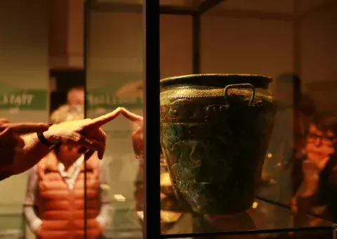 Musée Archéologique de Hières-sur-Amby © Emmanuelle Bebi, Office de tourisme des Balcons du Dauphiné 