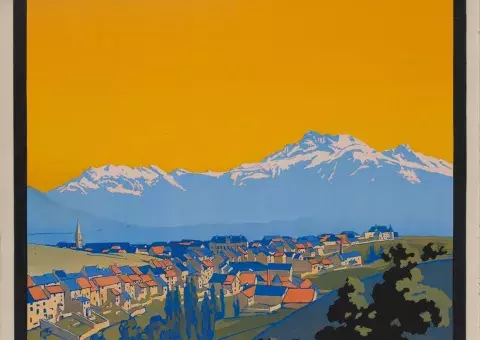 Bon baisers de La Mure, Victor Miard 1925 © Musée Matheysin