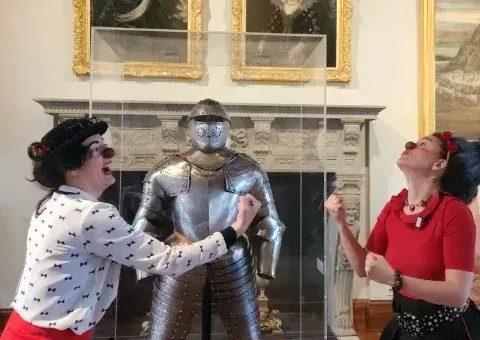 Clowns au musée © Musée de la Révolution française - Département de l'Isère